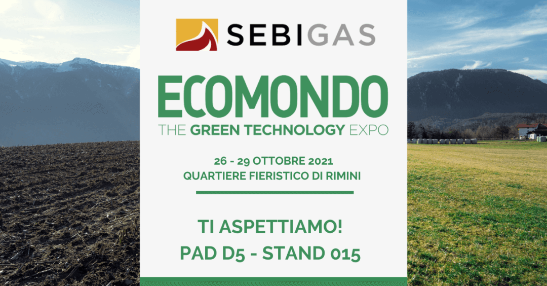 Ecomondo 2021: Sebigas torna protagonista!