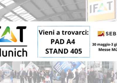 SEBIGAS A IFAT 2022: UN EVENTO DI PUNTA PER UN GRANDE ANNUNCIO