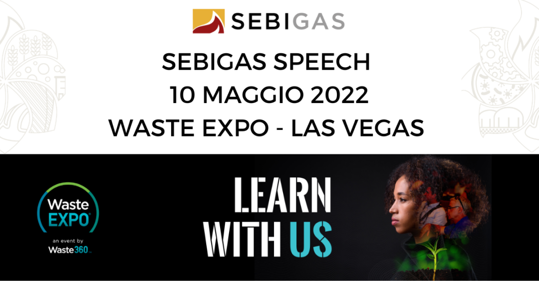Sebigas speech al Waste Expo di Las Vegas