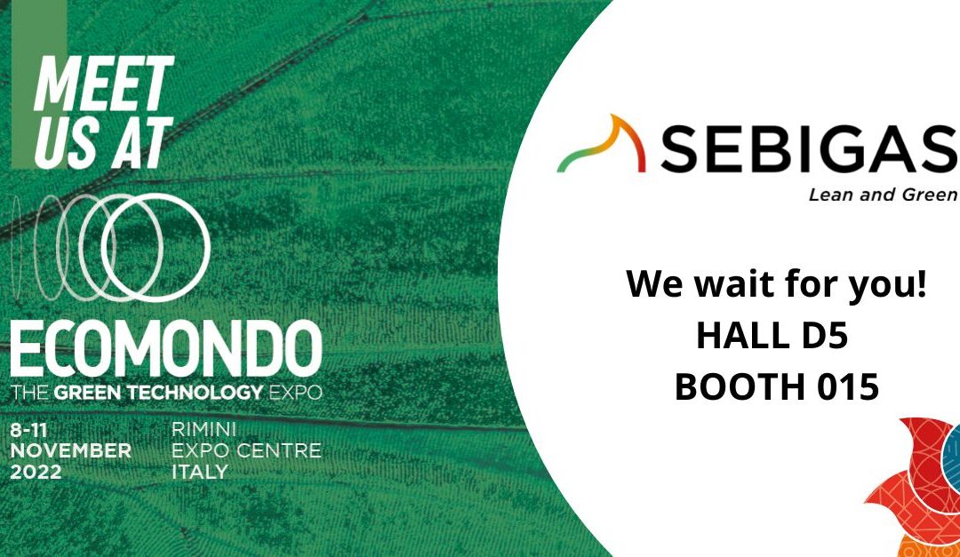 Sebigas exhibitor at Ecomondo 2022