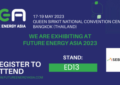 SEBIGAS ESPOSITORE AL FUTURE ENERGY ASIA A BANGKOK
