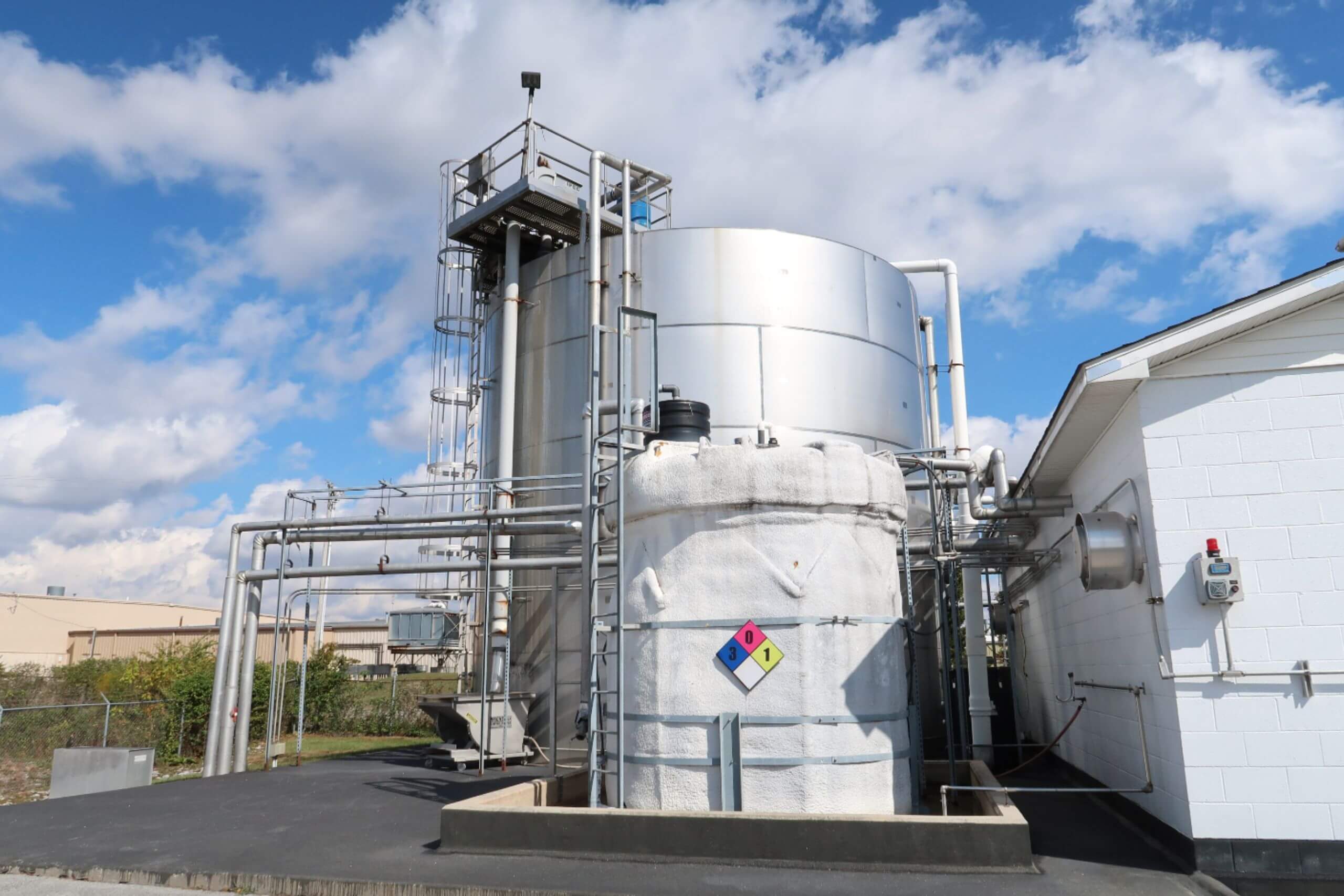 impianto biogas industriale