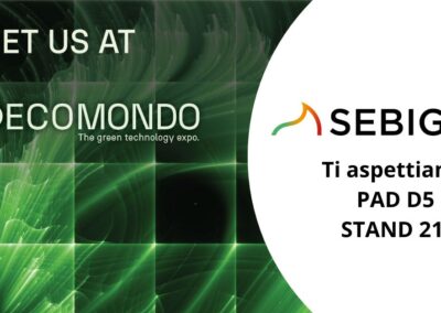 SEBIGAS A RIMINI PER ECOMONDO 2023
