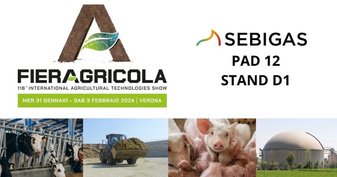 SEBIGAS A VERONA PER FIERAGRICOLA