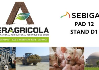 SEBIGAS A VERONA PER FIERAGRICOLA