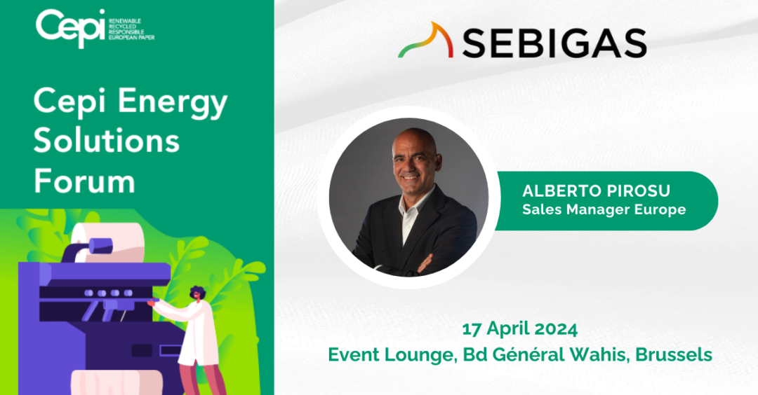 Sebigas exhibiting at Energy Forum Solution in Brussels