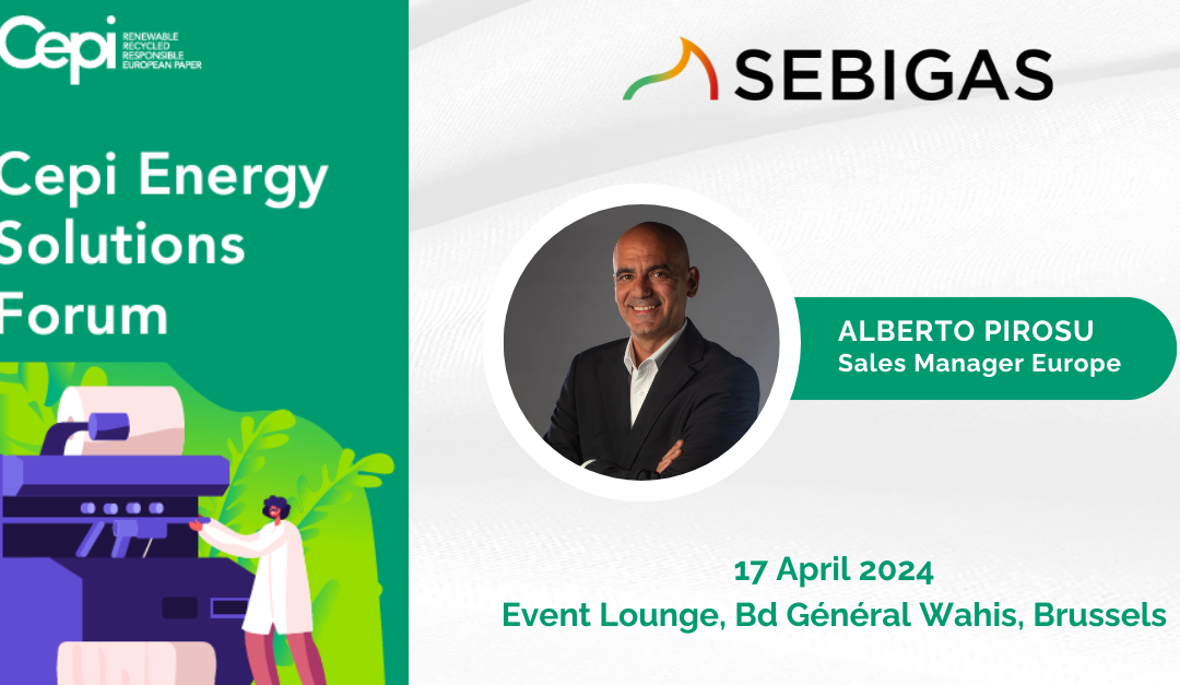 Sebigas exhibiting at Energy Forum Solution in Brussels
