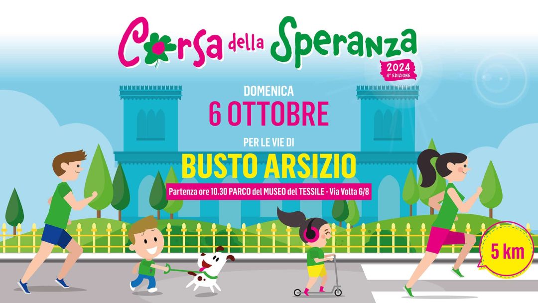 Corsa della Speranza 2024: Exergy e Sebigas nuovamente sponsor