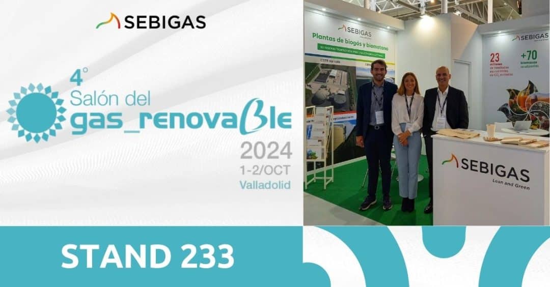 SALON DEL GAS RENOVABLE 2024: SEBIGAS ESPOSITORE PER IL SECONDO ANNO