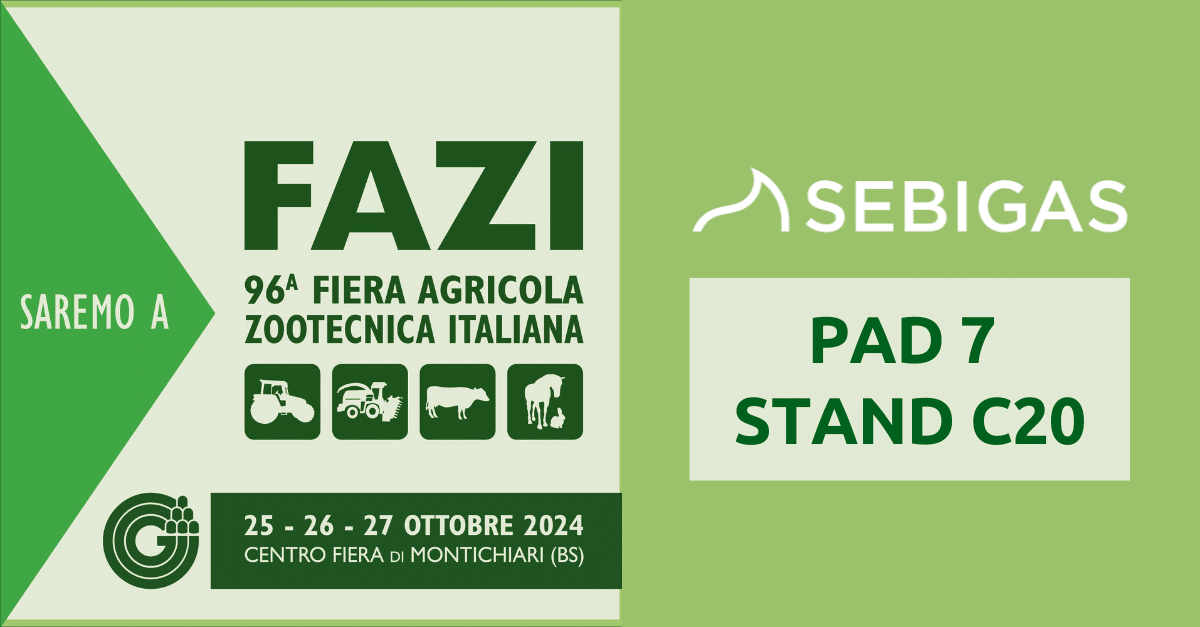 Sebigas at FAZI 2024 - Biogas and biomethane plants
