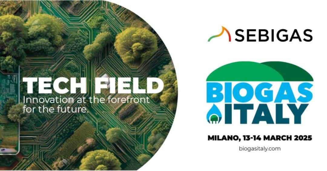 Sebigas renews the sponsorship for BiogasItaly 2025