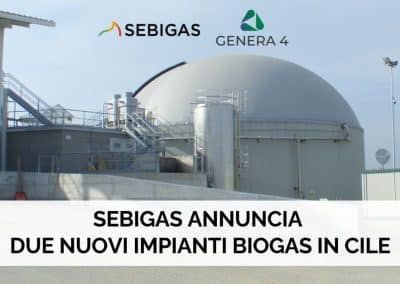 Sebigas porta l&rsquo;eccellenza ingegneristica italiana in Cile con due nuovi impianti di biogas